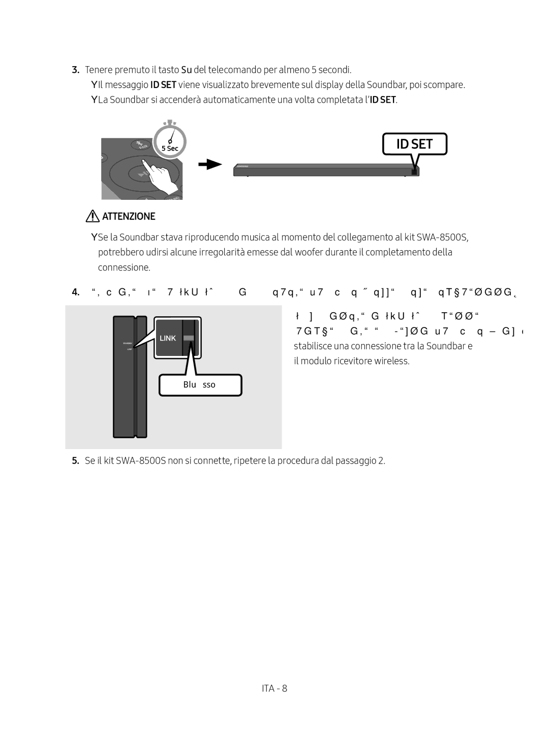 Samsung HW-N650/ZG manual Attenzione 