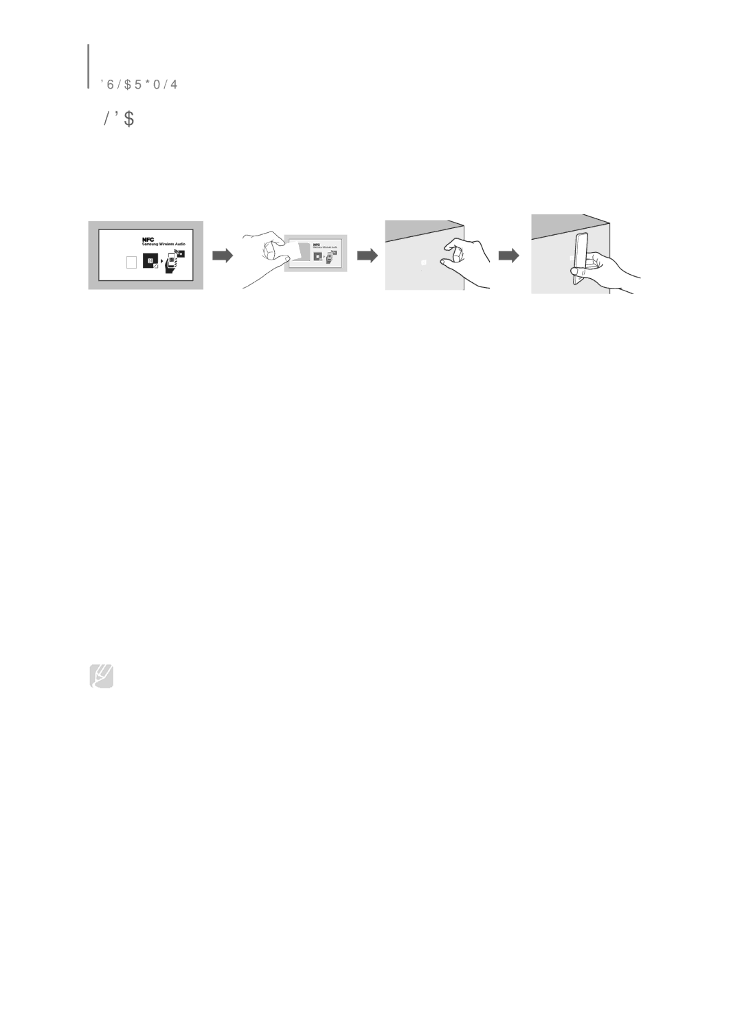 Samsung HWH750 manual Nfc, + Connecting with NFC and smart devices, + Disconnecting NFC 