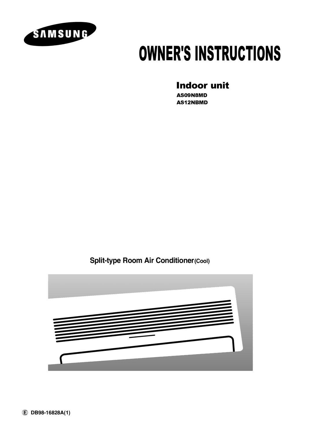 Samsung IAS12NBMD2/XSV manual Owners Instructions 