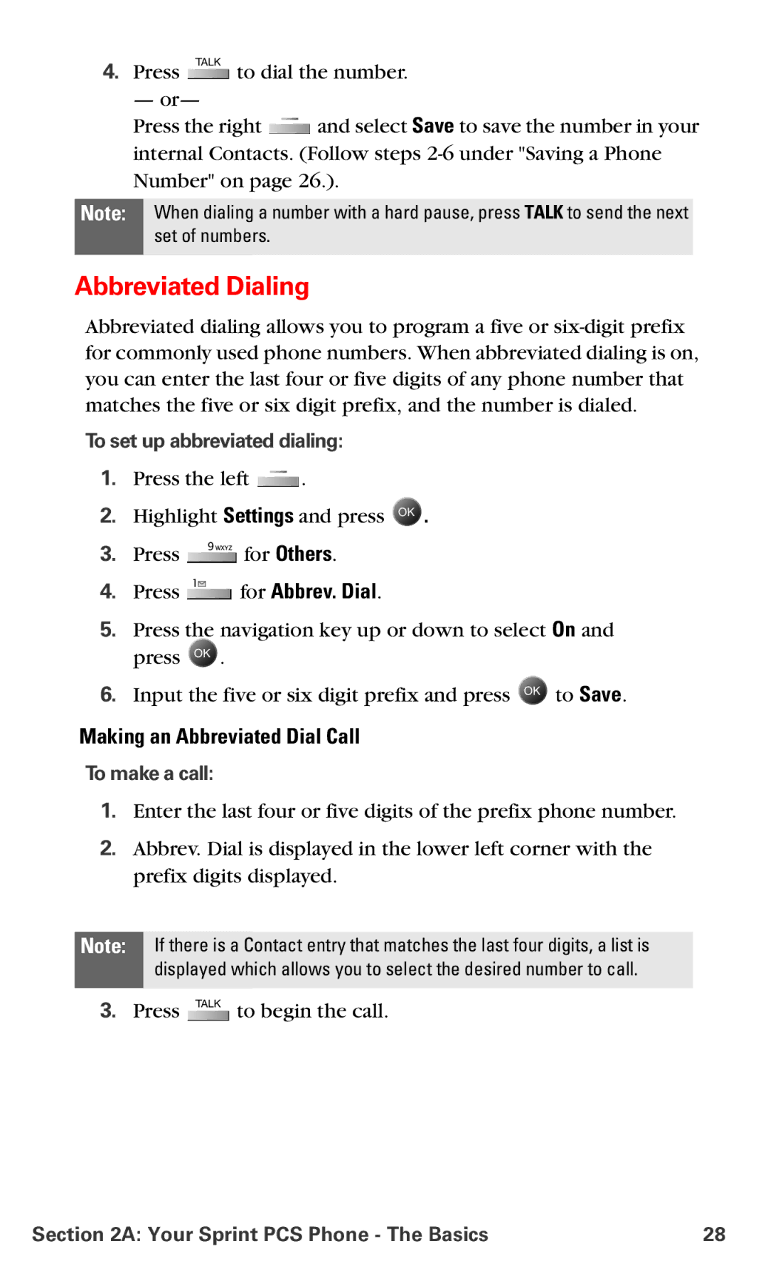 Samsung IP-A790 manual Abbreviated Dialing, Making an Abbreviated Dial Call, To set up abbreviated dialing, To make a call 