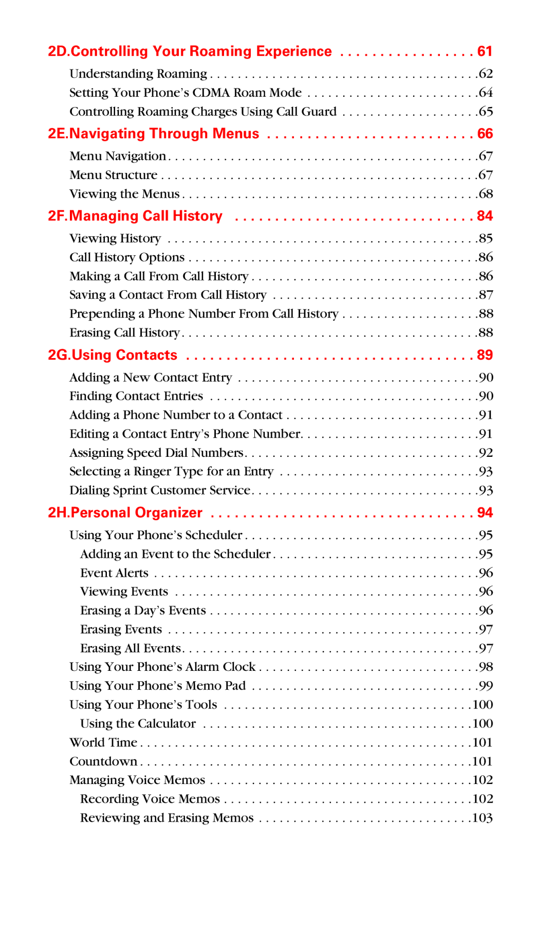 Samsung IP-A790 manual 2E.Navigating Through Menus 