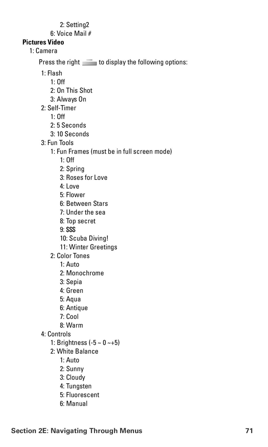 Samsung IP-A790 manual Pictures Video 