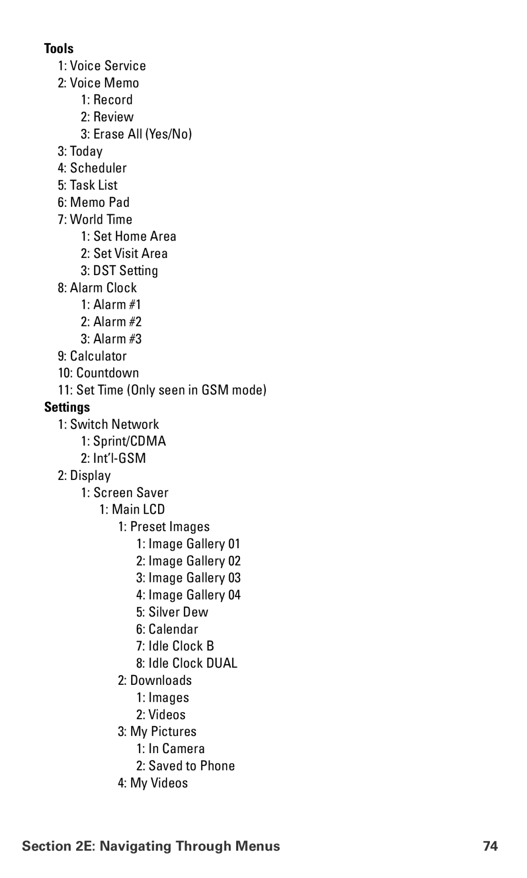 Samsung IP-A790 manual Tools 