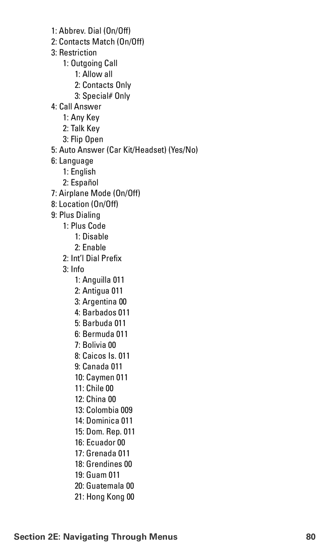 Samsung IP-A790 manual Navigating Through Menus 