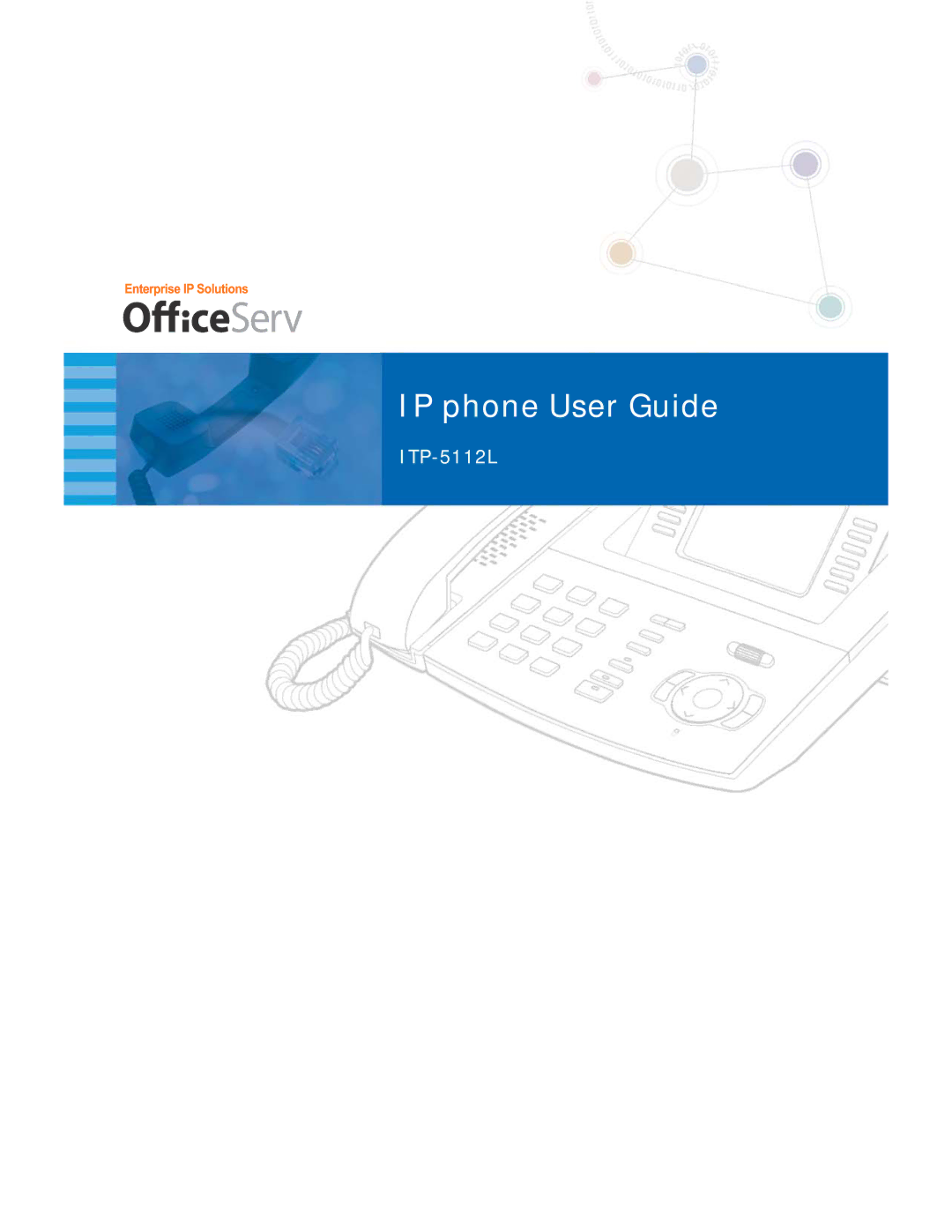 Samsung ITP-5112L manual IP phone User Guide 