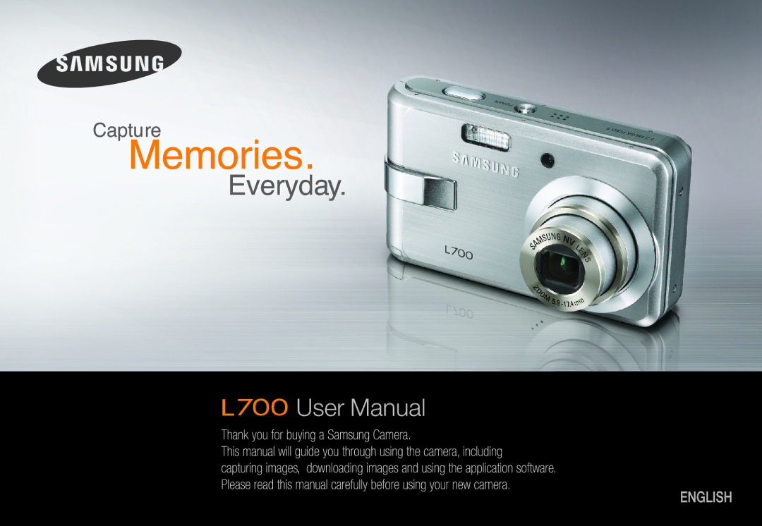 Samsung L Series manual 