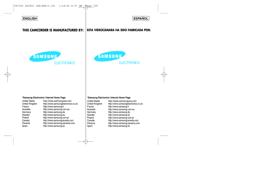 Samsung L903, L907, L906 manual Samsung Electronics’ Internet Home 