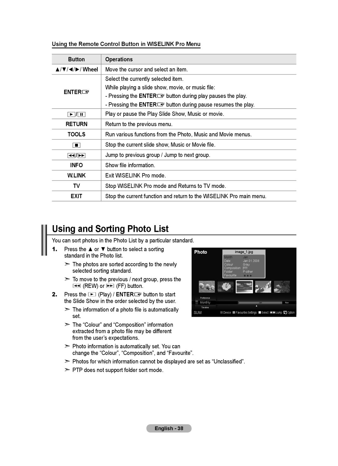 Samsung LA52A750R1R, LA40A750R1R, LA46A750R1R user manual ∂/∑ 