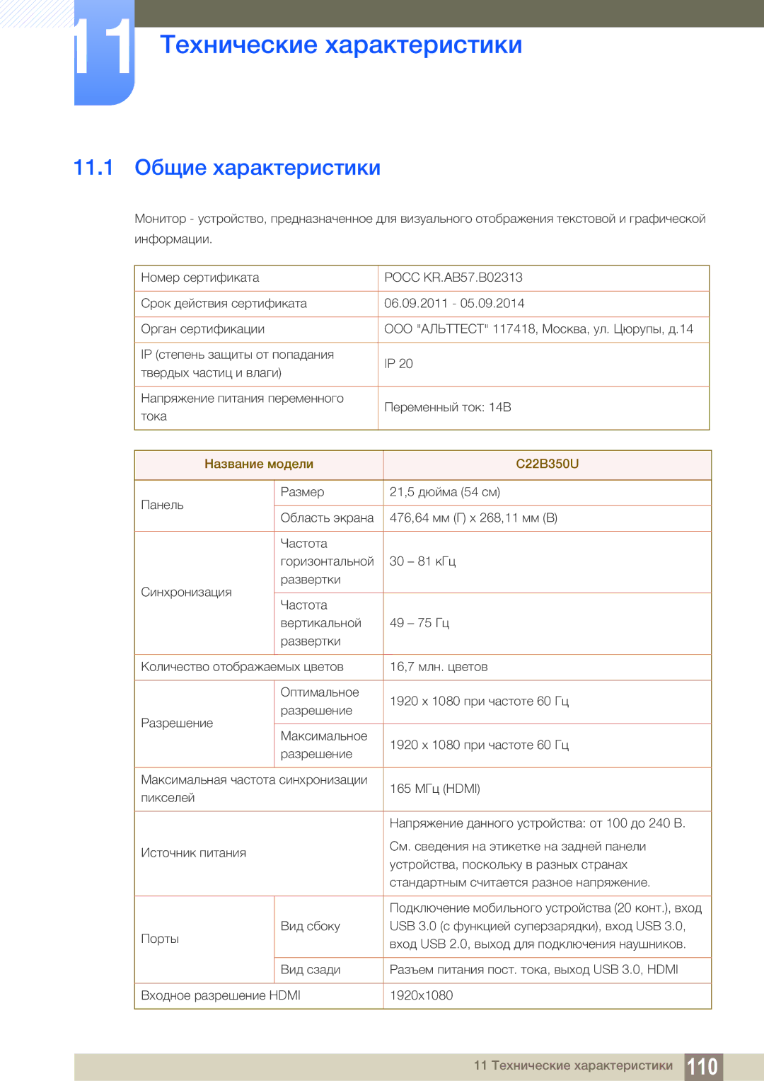 Samsung LC22B350US/CI manual 11.1 ¼ÔÃÀ Ð»Ë»ÅÍÀËÃÌÍÃÅÃ, ¨»Â½»ÈÃÀ ÇÉ¿ÀÆÃ 