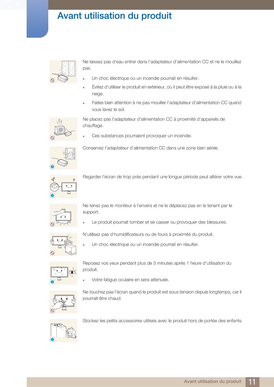 Samsung LC27A750XS/EN, LC23A750XS/EN manual Votre fatigue oculaire en sera atténuée 