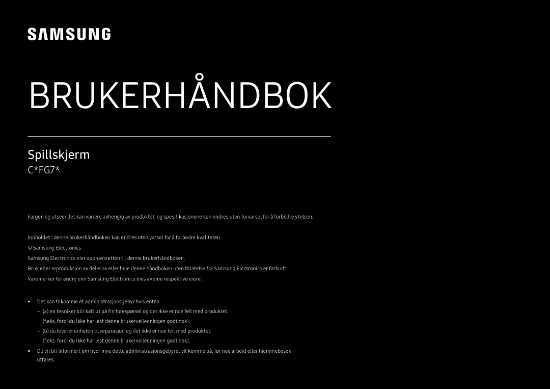 Samsung LC24FG73FQUXEN manual Lietotāja Rokasgrāmata 