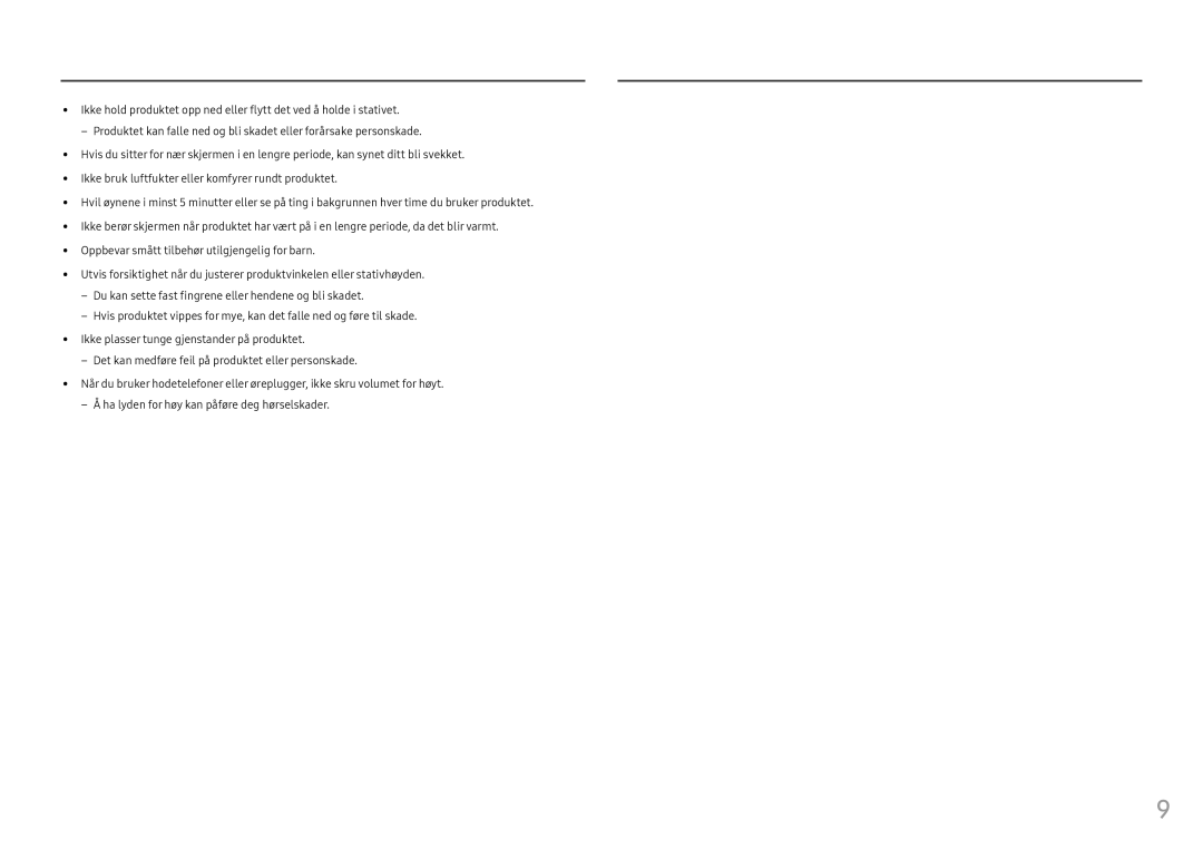 Samsung LC27FG73FQUXEN, LC24FG73FQUXEN manual 