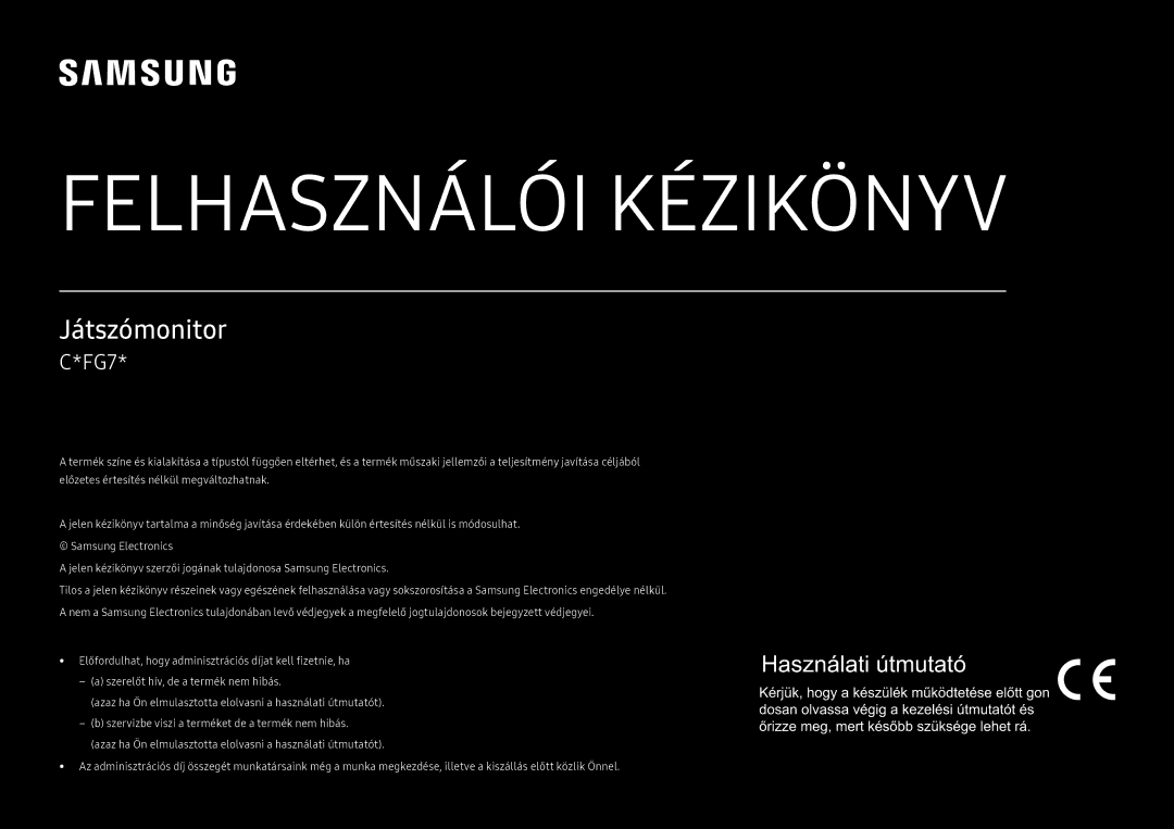 Samsung LC27FG73FQUXEN, LC24FG73FQUXEN manual Brugervejledning 