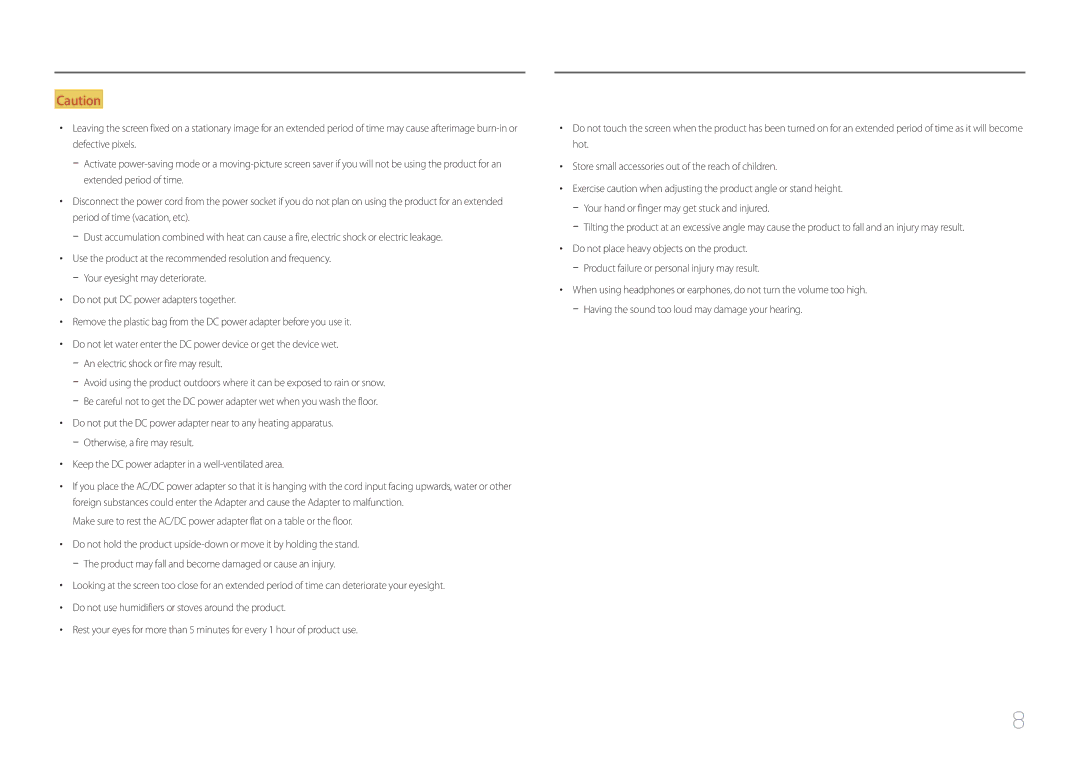 Samsung LC27F591FDIXCI, LC27F591FDUXEN, LC27F591FDMXUE, LC27F591FDEXXV, LC27F591FDMXCH manual 