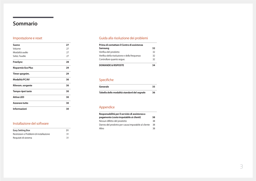 Samsung LC27F591FDUXEN manual Installazione del software 