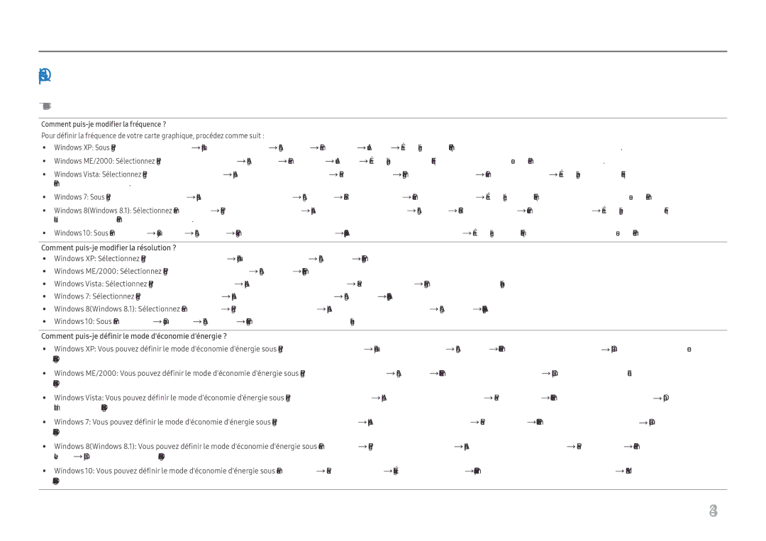 Samsung LC27H580FDUXEN manual Questions & réponses 