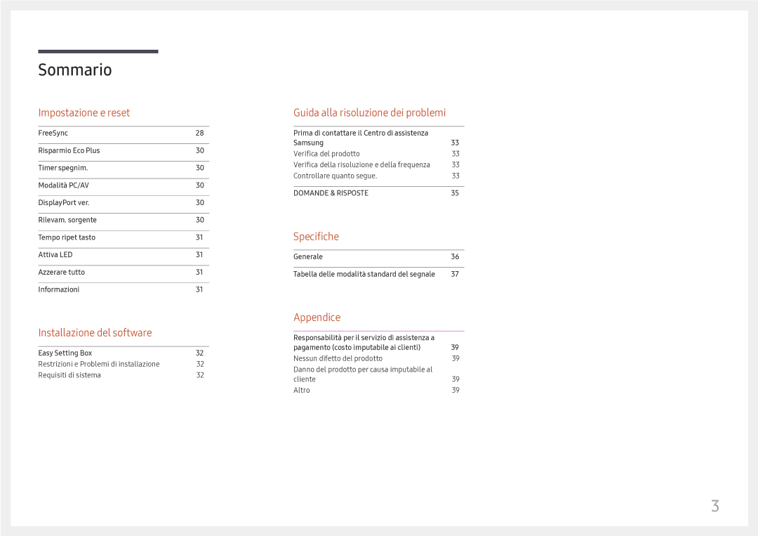 Samsung LC27H711QEUXEN manual Installazione del software 