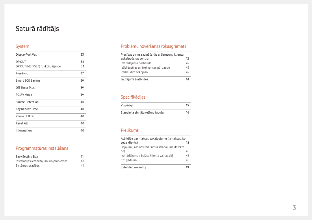 Samsung LC27H800FCUXEN manual Programmatūras instalēšana 