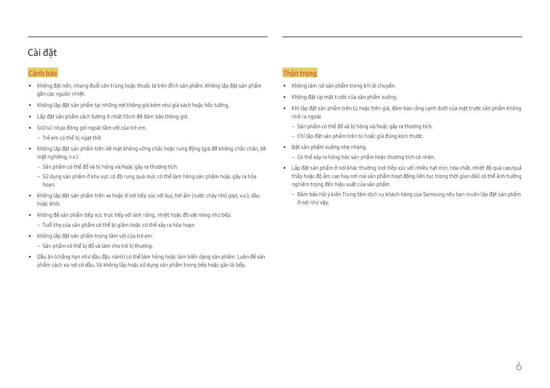 Samsung LC32F391FWEXXV, LC32F397FWEXXV, LC27F390FHEXXV, LC27F397FHEXXV, LC24F390FHEXXV manual Cài đăt 