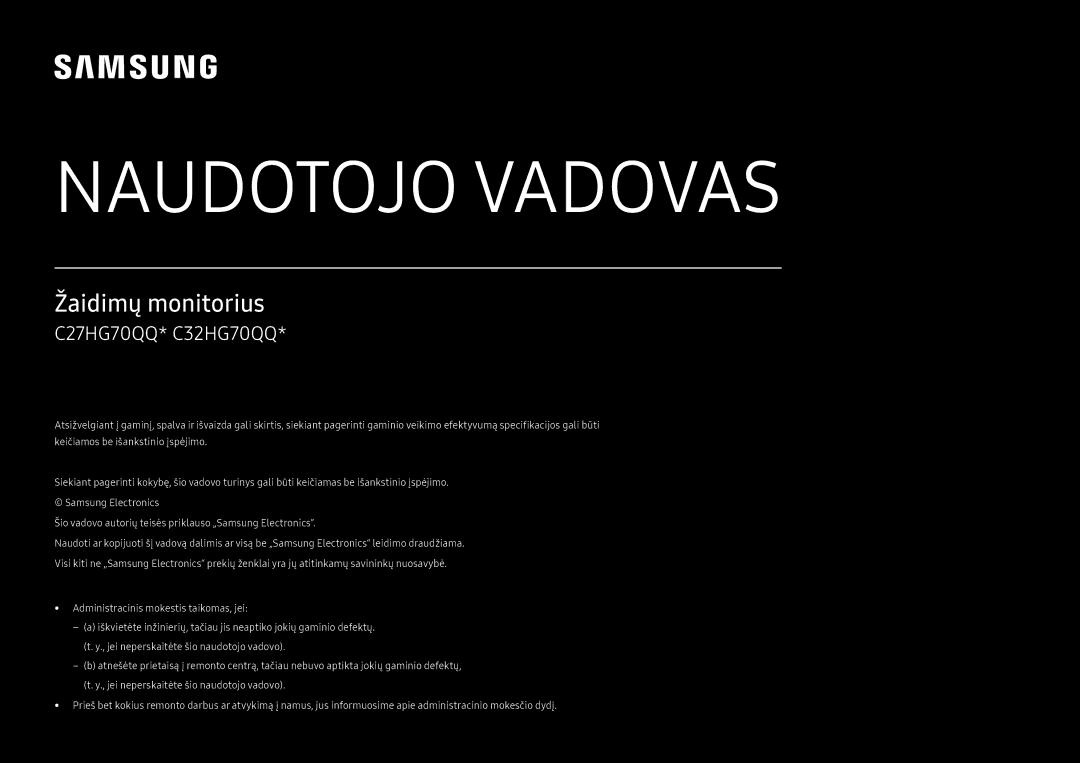 Samsung LC32HG70QQUXEN manual Ръководство НА Потребителя 