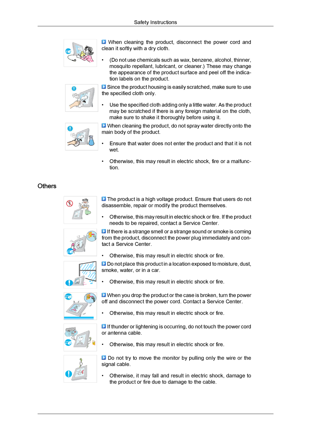 Samsung LD190N user manual Others 