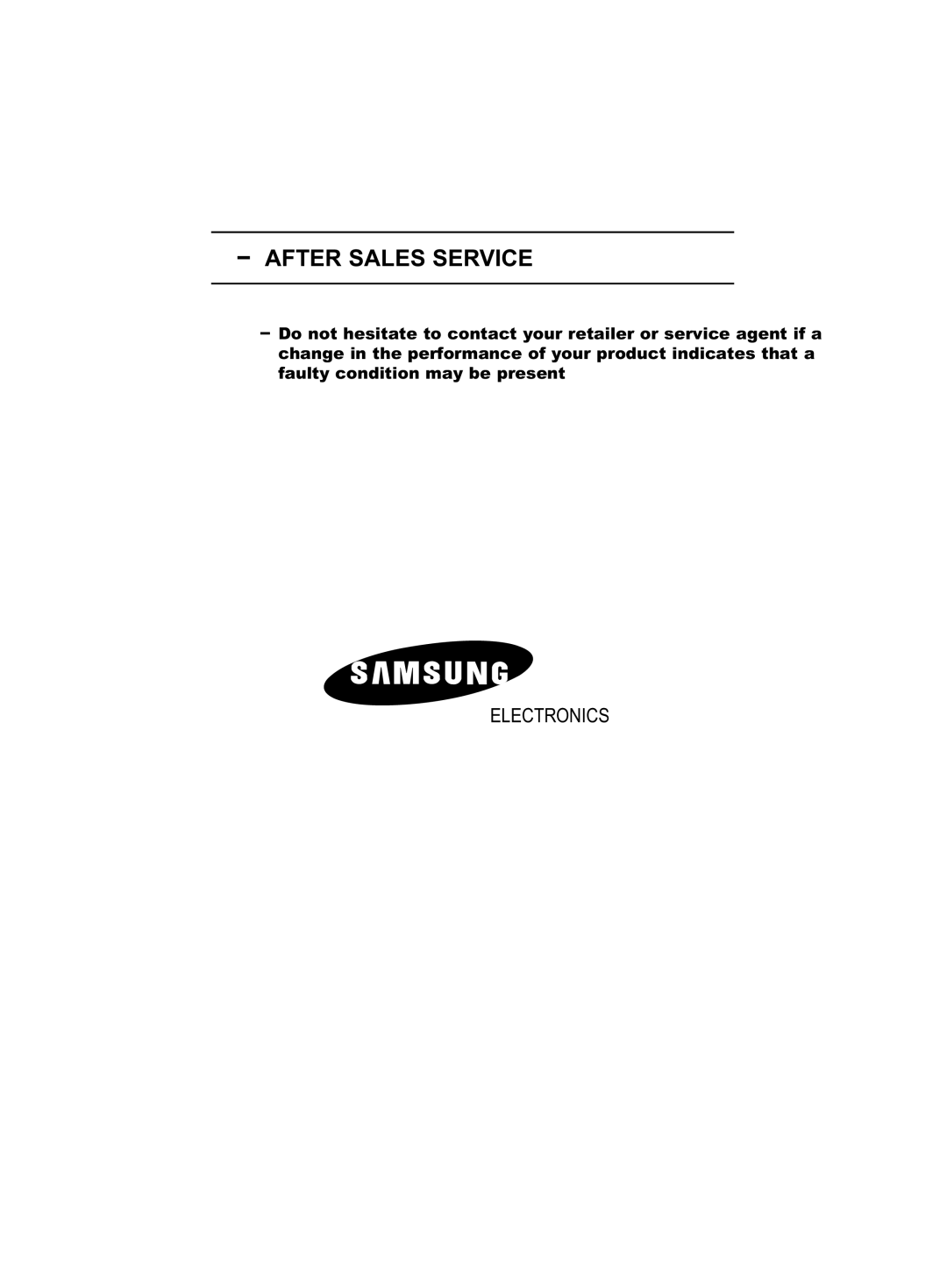 Samsung LE32R53B manual Electronics 