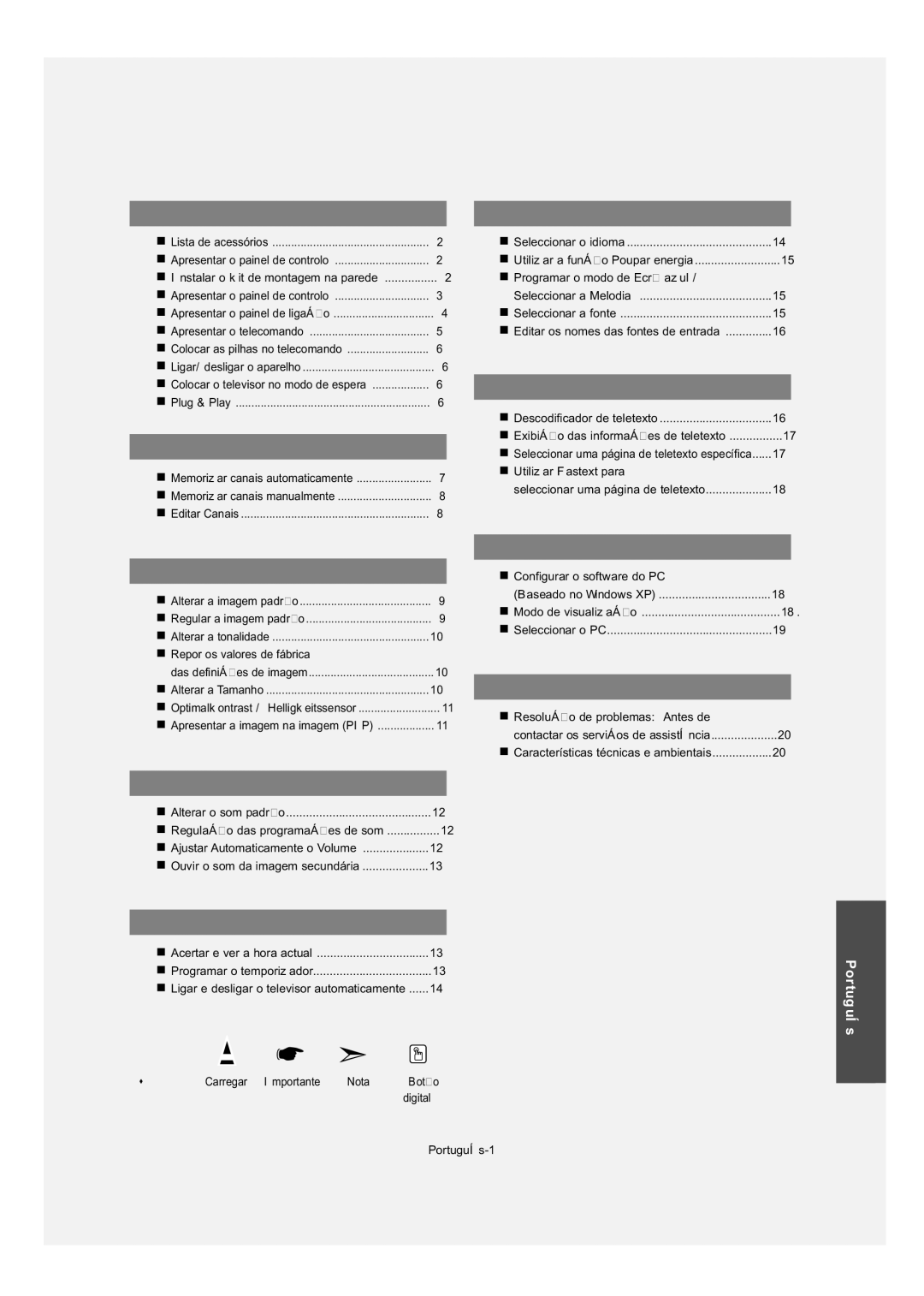 Samsung LE23T5, LE32T5, LE27T5 manual Índice 