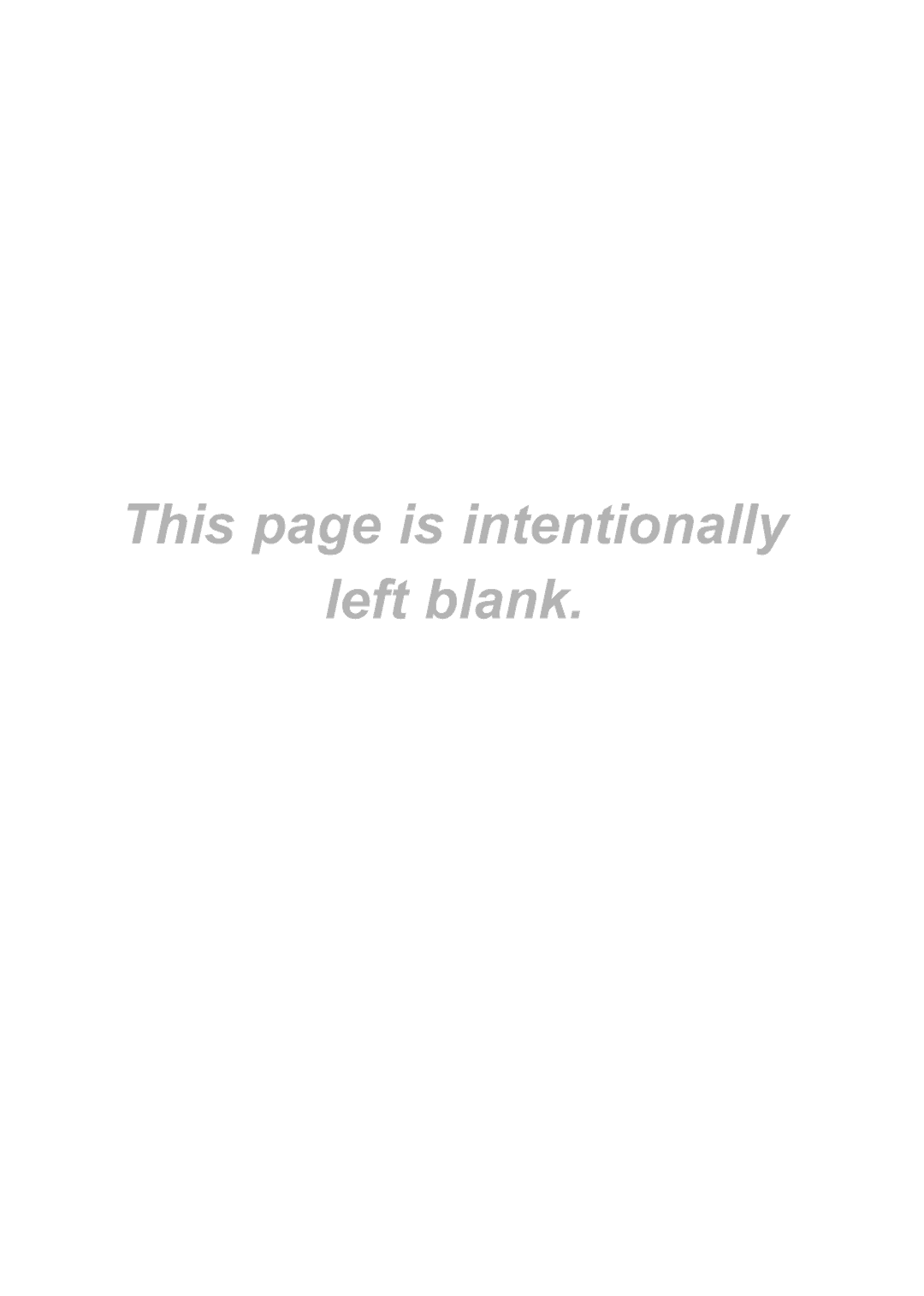 Samsung LE27T5, LE32T5, LE23T5 manual This page is intentionally Left blank 