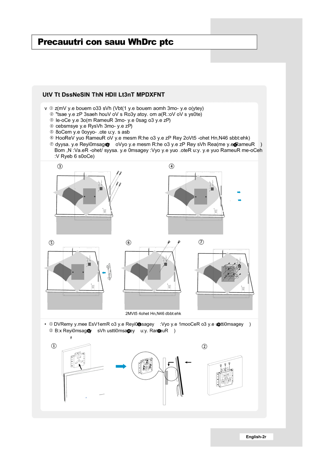 Samsung LE32M6, LE40M6 manual English-61 