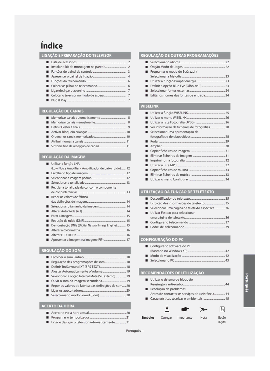 Samsung LE40M9 manual Utilizar a função LNA, Regular a tonalidade da cor com o componente, Repor os valores de fábrica 