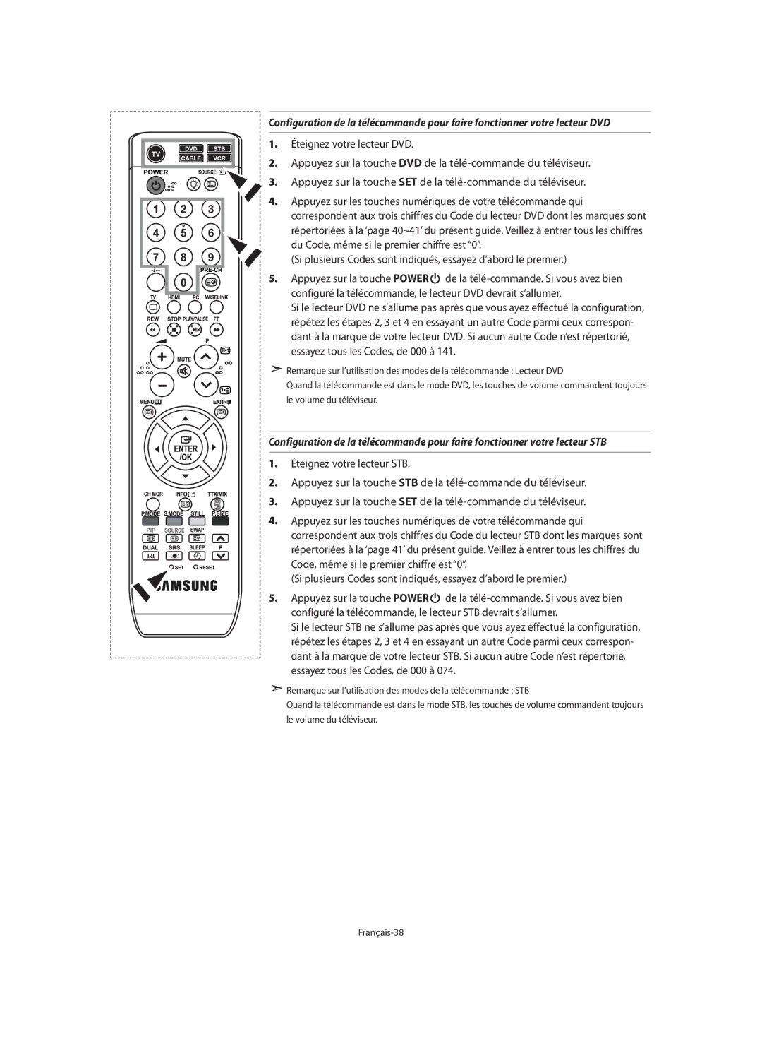 Samsung LE40M9 manual 