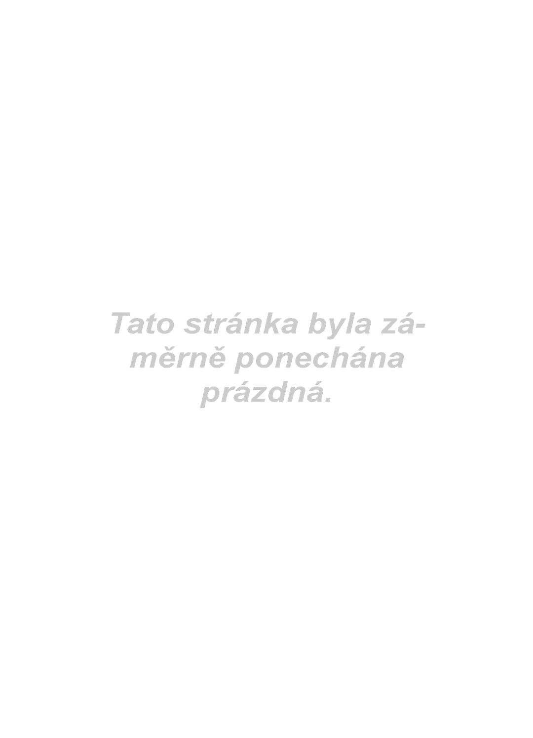 Samsung LE46C630, LE40C630, LE37C630, LE32C630 user manual Tato stránka byla zá Měrně ponechána Prázdná 