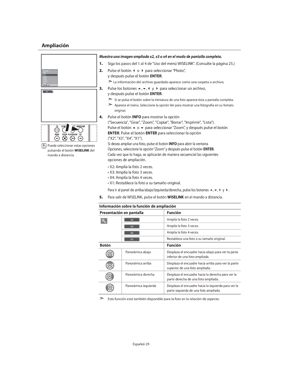 Samsung LE46N7, LE40N7, LE32N7 manual Ampliación 