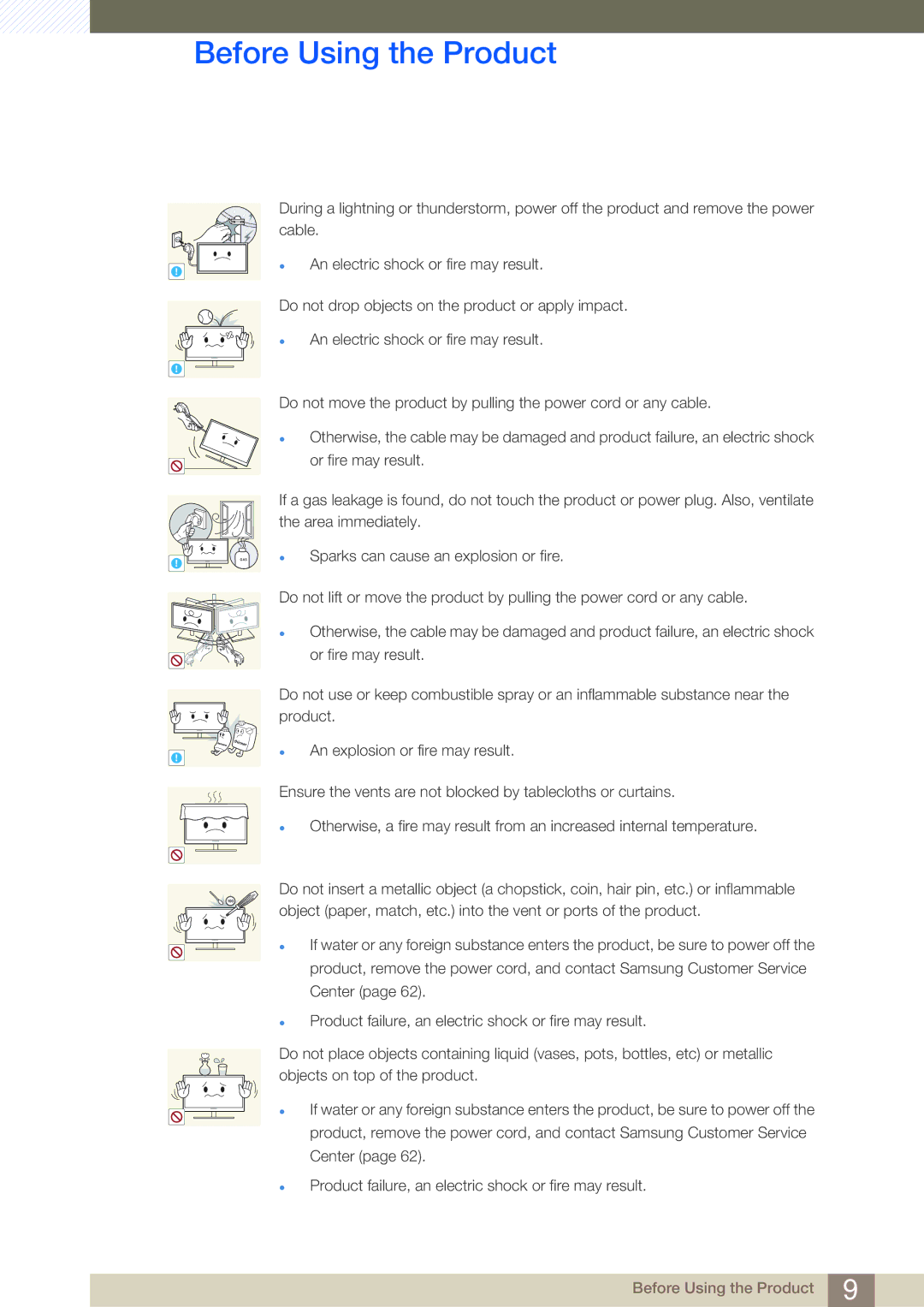 Samsung LF-NBNHNN/EN manual Gas 