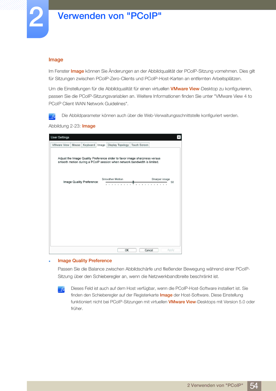 Samsung LF-NBNHNN/EN manual Image Quality Preference 