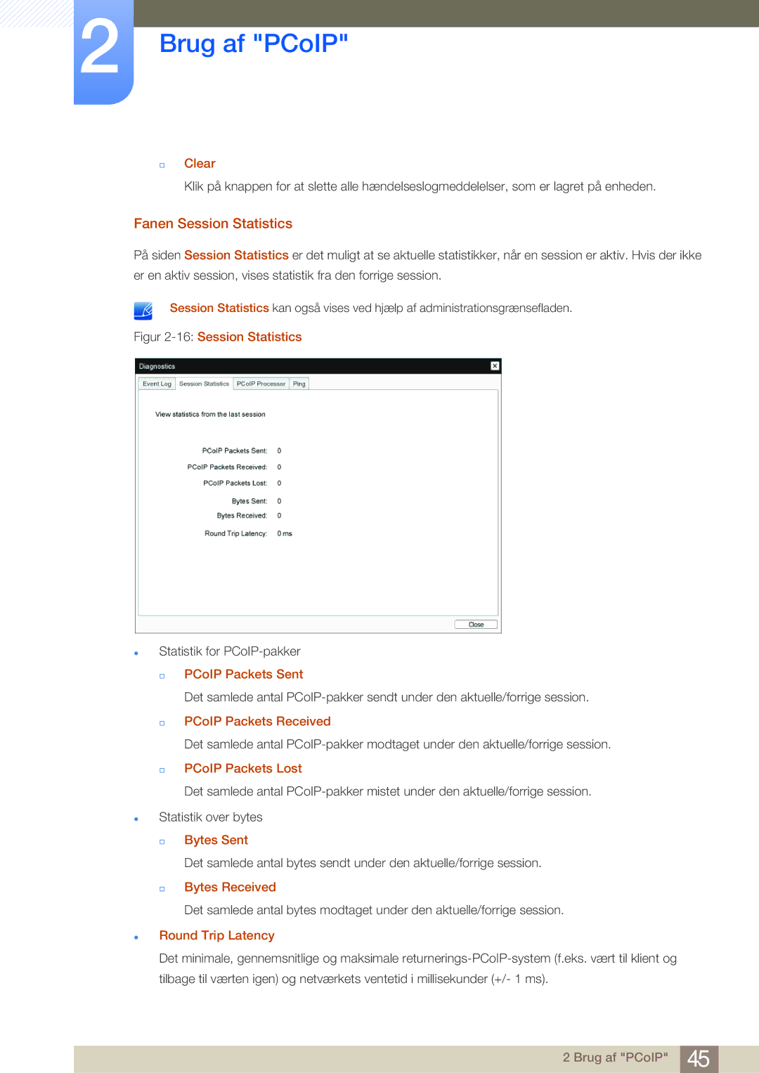 Samsung LF-NBNHNN/EN manual Fanen Session Statistics 