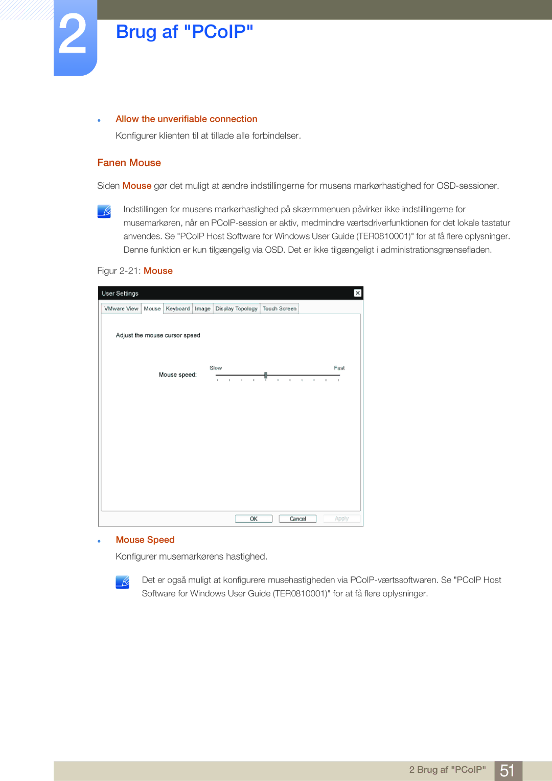 Samsung LF-NBNHNN/EN manual Fanen Mouse, Mouse Speed 