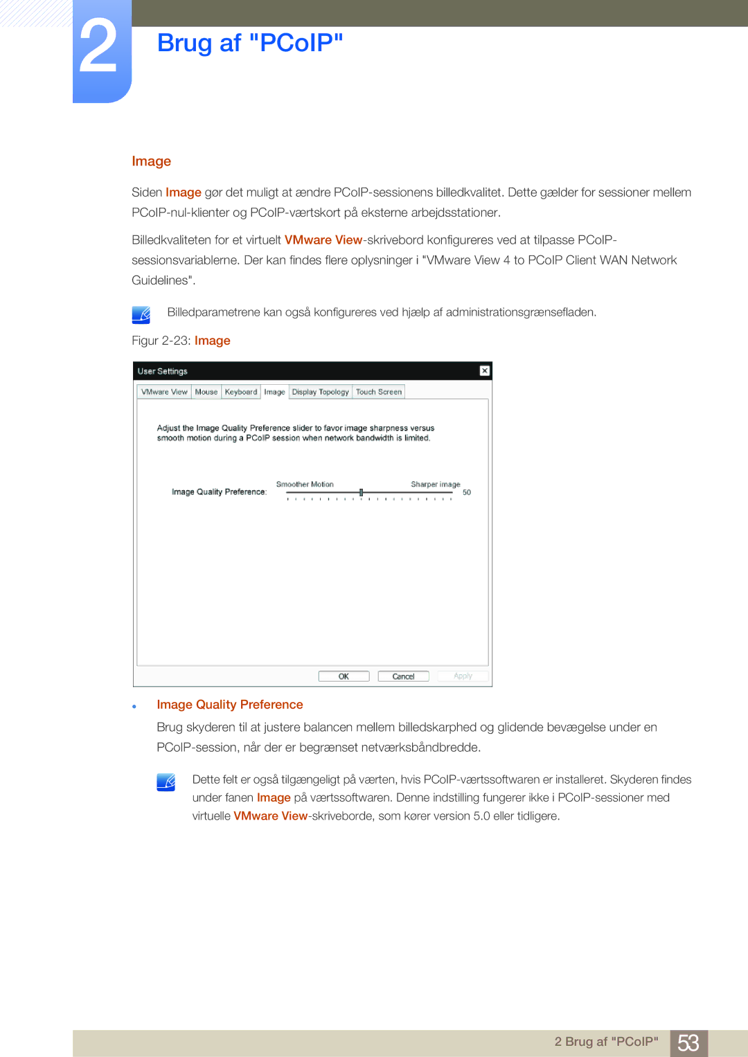 Samsung LF-NBNHNN/EN manual Image Quality Preference 