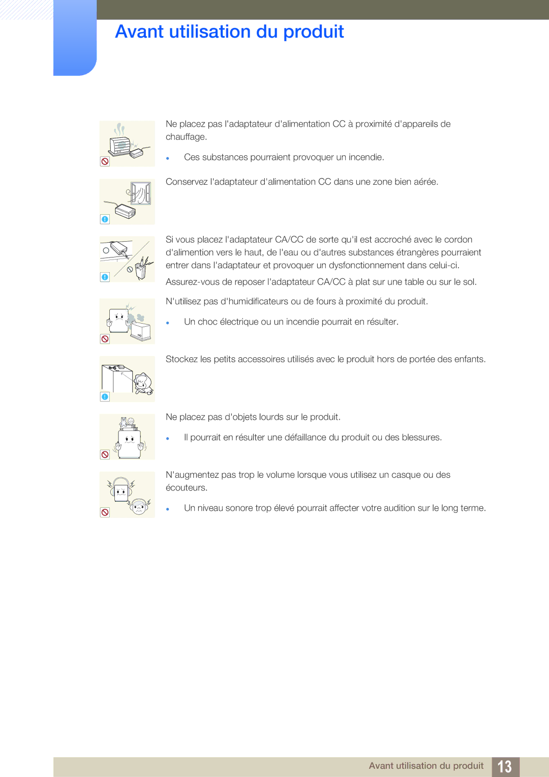 Samsung LF00FNXPFBZXEN, LF-NXN2N/EN manual Avant utilisation du produit 