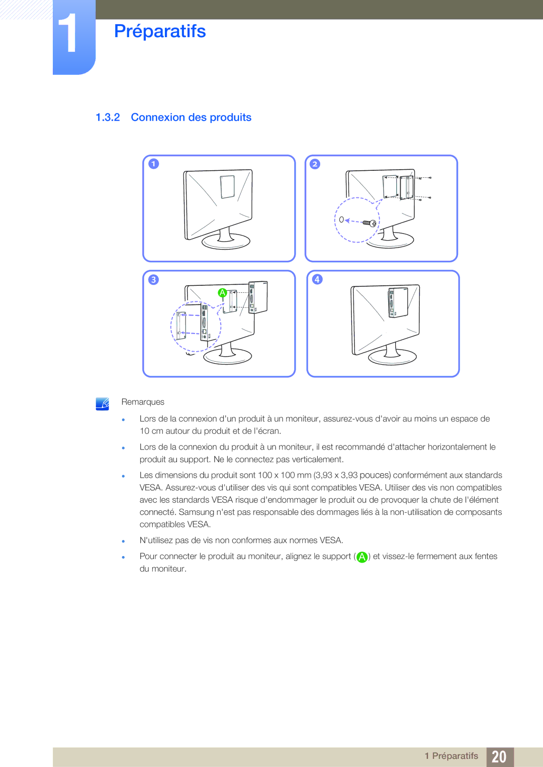 Samsung LF-NXN2N/EN, LF00FNXPFBZXEN manual Connexion des produits 