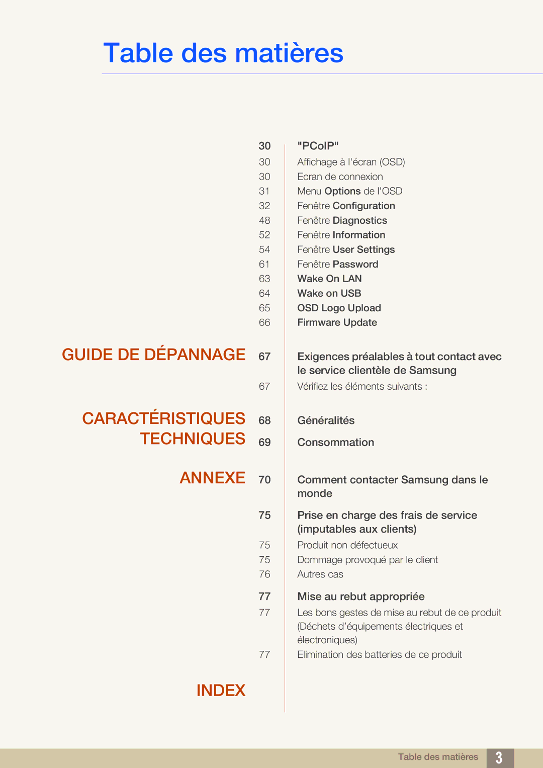 Samsung LF00FNXPFBZXEN, LF-NXN2N/EN manual Index 