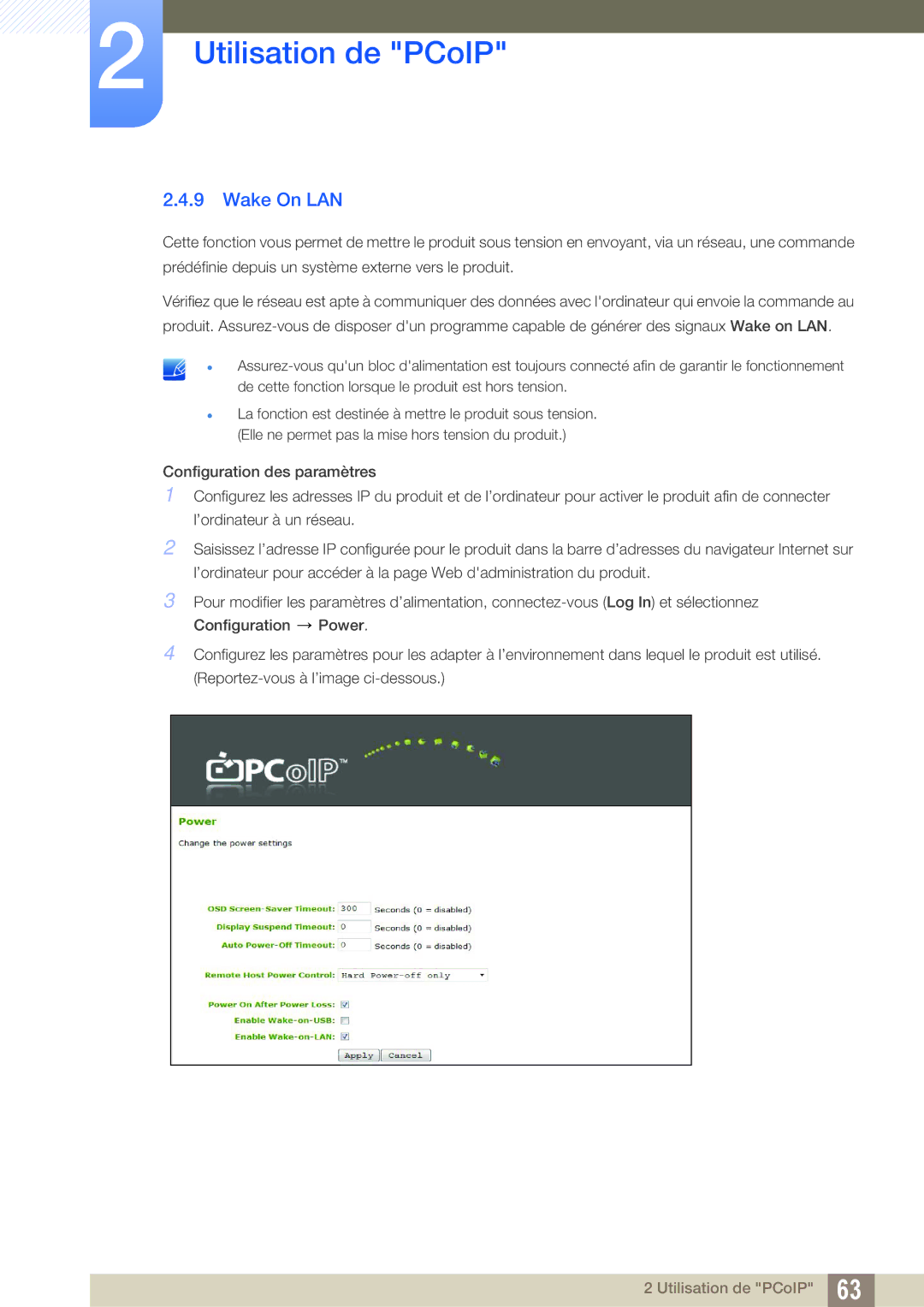 Samsung LF00FNXPFBZXEN, LF-NXN2N/EN manual Wake On LAN 