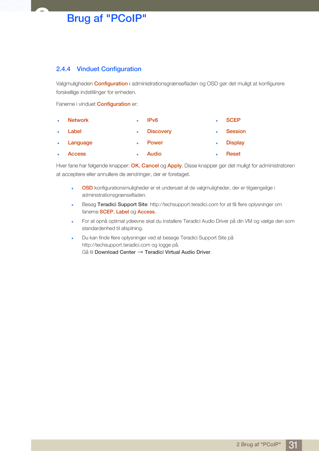 Samsung LF00FNXPFBZXEN, LF-NXN2N/EN manual Vinduet Configuration, Network Label Language Access IPv6 Discovery Power Audio 