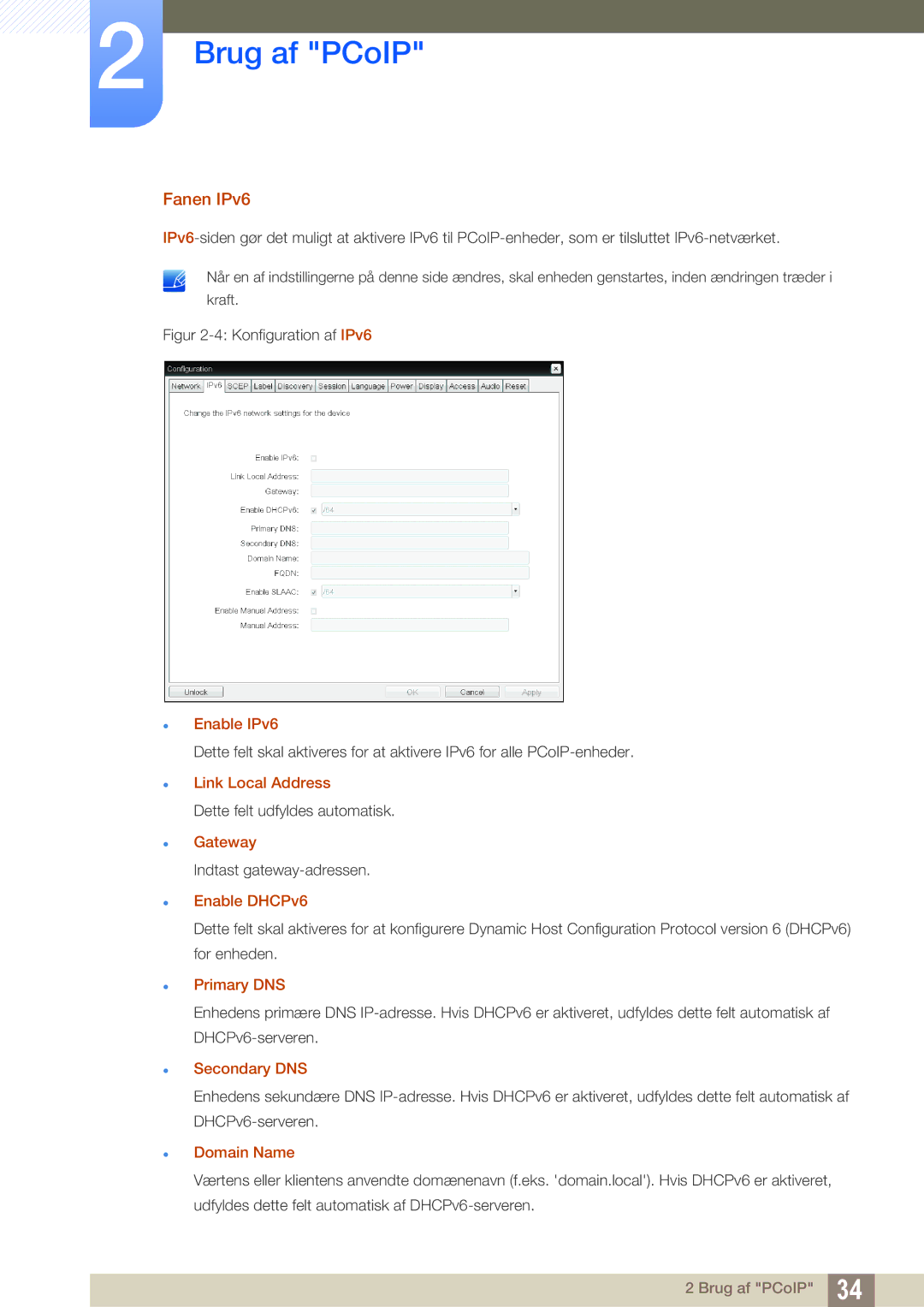 Samsung LF-NXN2N/EN, LF00FNXPFBZXEN manual Fanen IPv6 