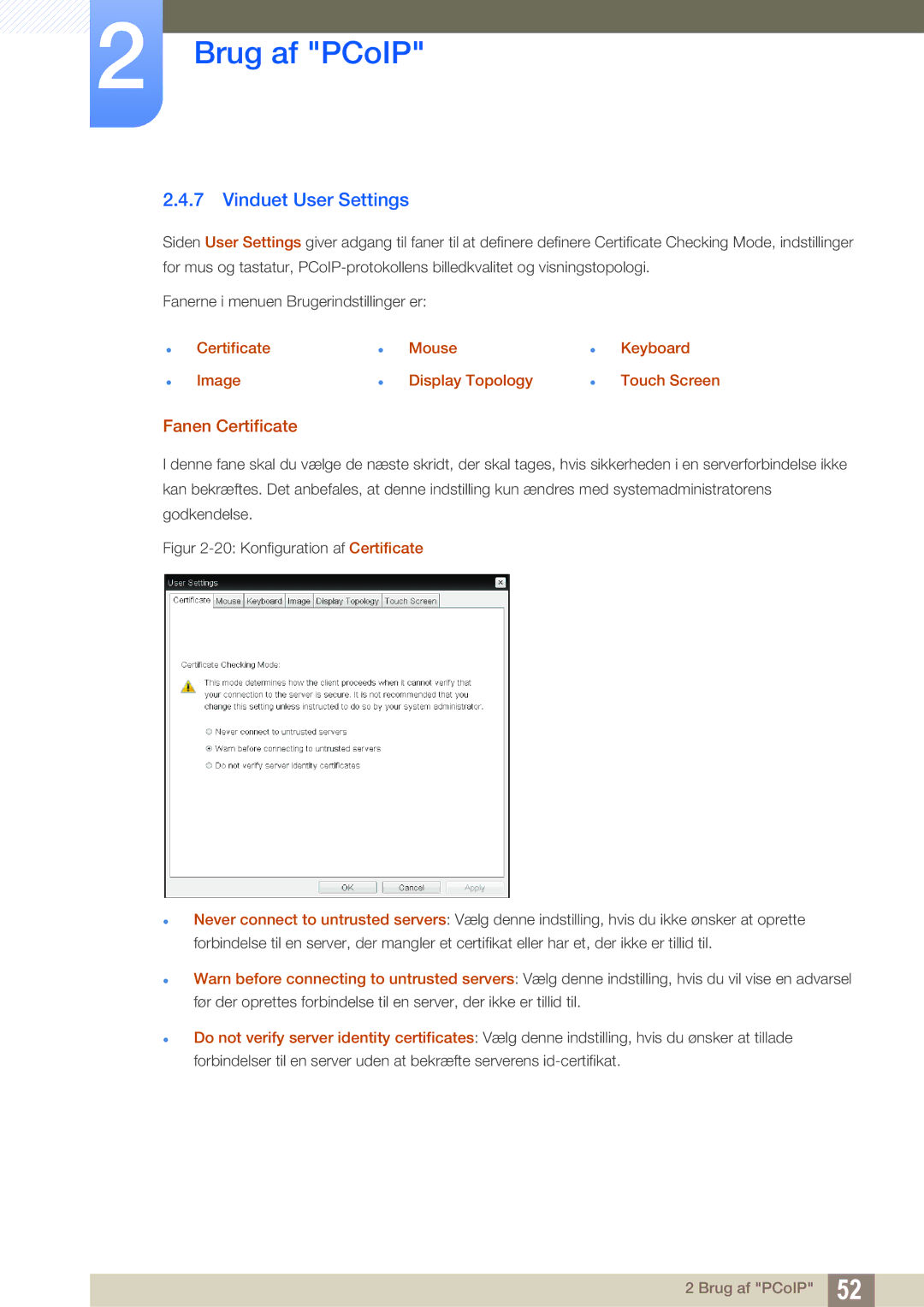 Samsung LF-NXN2N/EN, LF00FNXPFBZXEN manual Vinduet User Settings, Fanen Certificate 