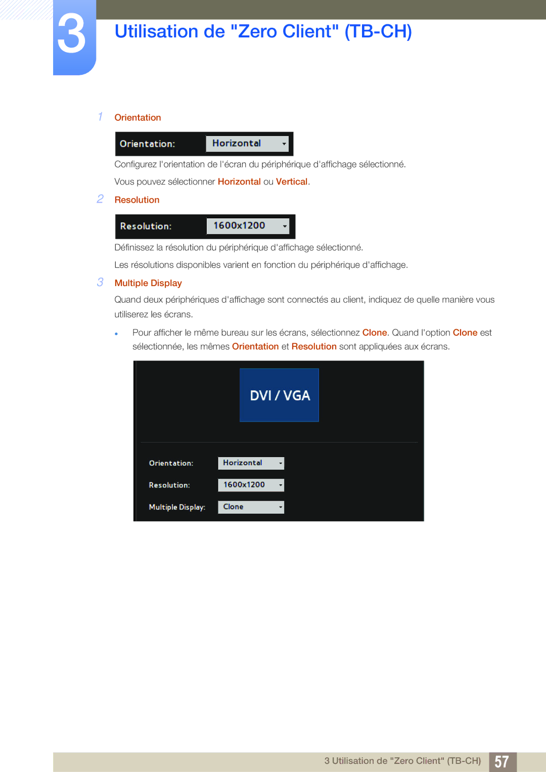 Samsung LF-TBWHF/EN, LF-TBCHA/EN, LF-TBWHD/EN manual Orientation, Resolution, Multiple Display 