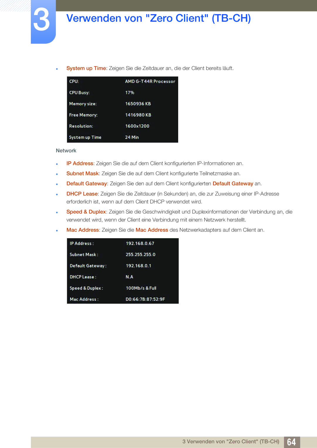 Samsung LF-TBWHF/EN, LF-TBWHD/EN manual Network 