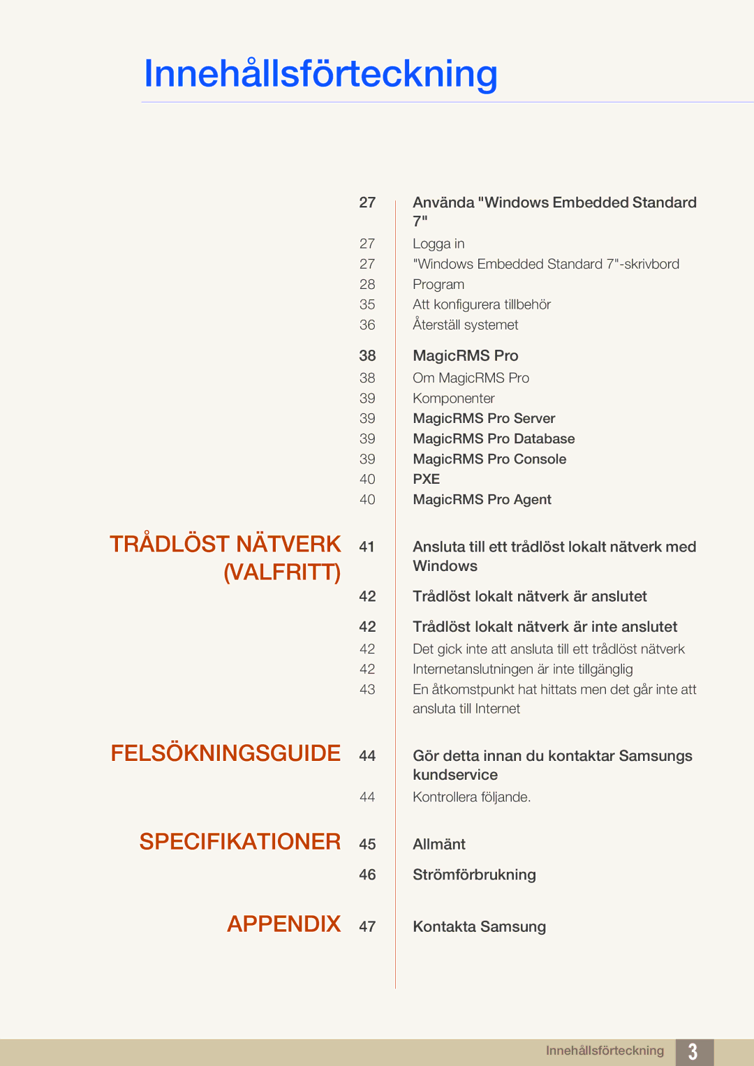 Samsung LF-TXWNF/EN, LF-TXWND/EN manual Appendix 