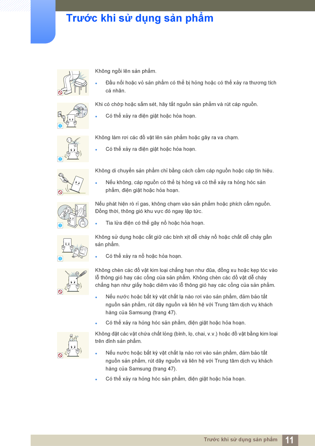 Samsung LF-TXWNF/XY, LF-TXWND/XY manual Gas 