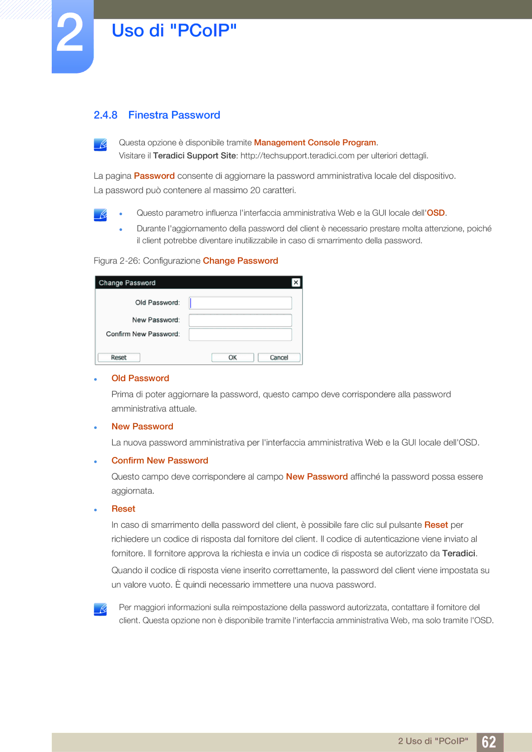 Samsung LF00FNXPFBZXEN manual Finestra Password, Old Password, New Password 